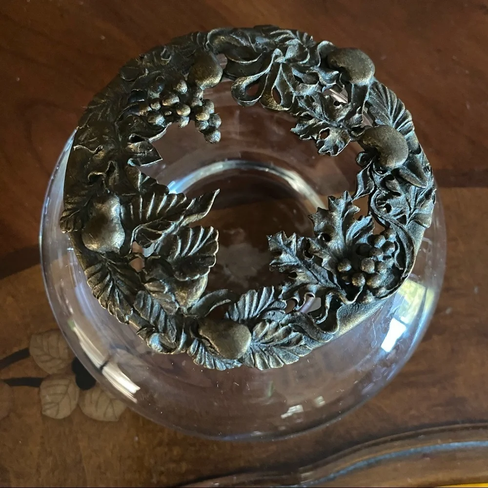 Rawcliffe Brass 1995 Garden Candle holder